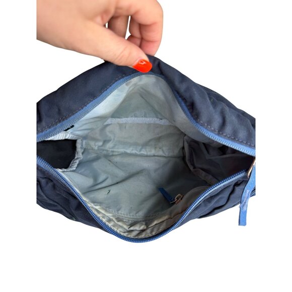 Osprey Flap Jill Shoulder Bag Crossbody Navy Blue With Adjustable Strap - Picture 6 of 8